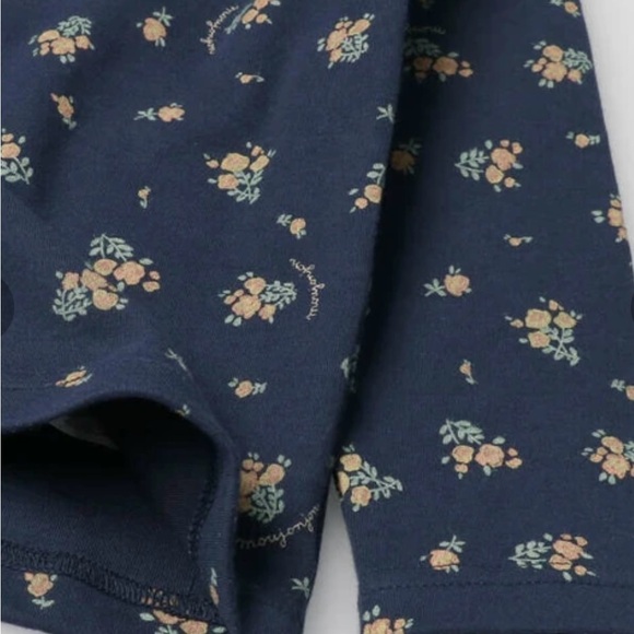 Moujonjon Kids Long Sleeve T Floral Pattern 100% Cotton Made In Japan US Stock - Picture 5 of 6